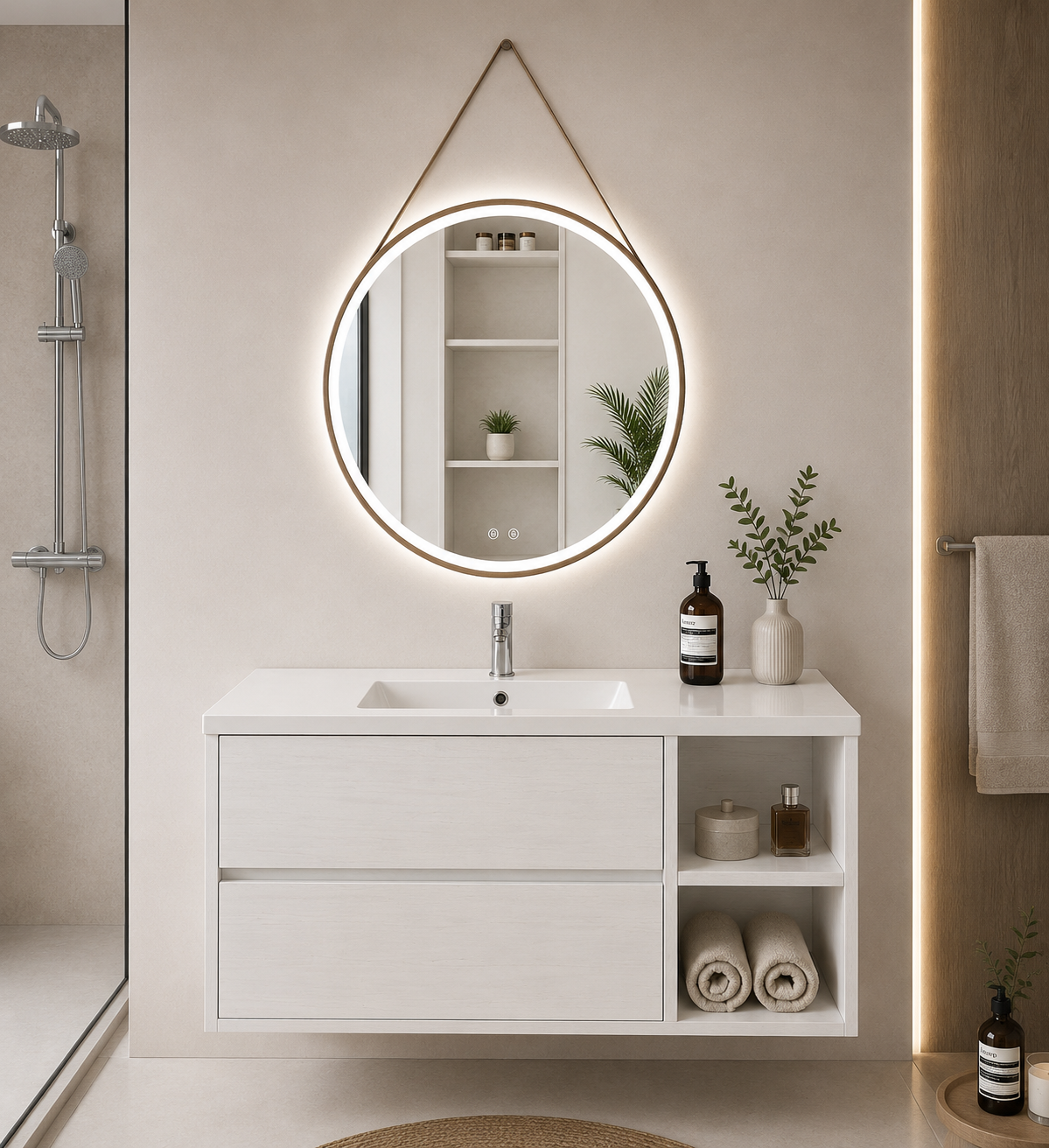 Badmöbel Zeus mit Waschtisch