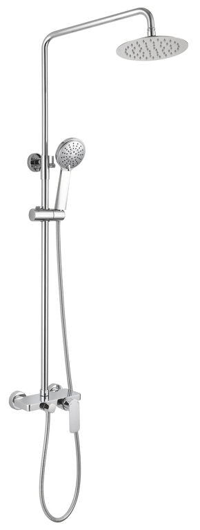 Runde Duschsäule mit Einhebelmischer CASSIO
